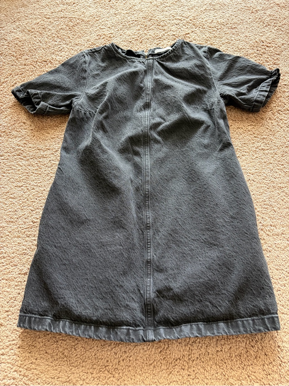 Abercrombie Washed Black Denim Dress
